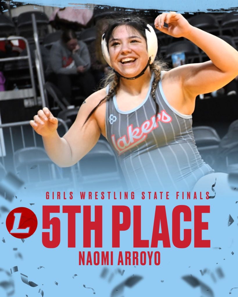 Lakeland’s Naomi Arroyo finishes fifth at State Wrestling Finals